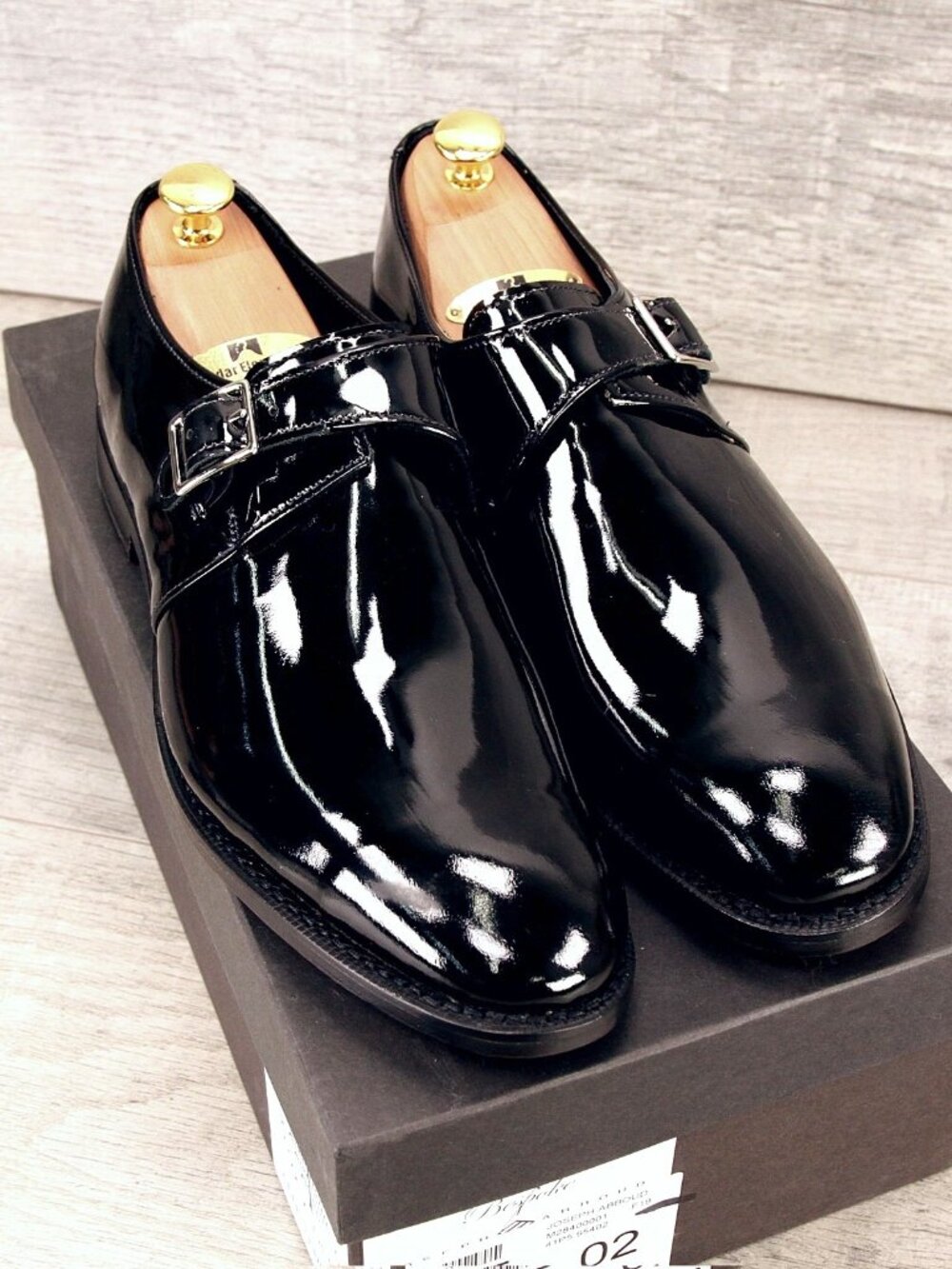 *NIB* $325 Allen Edmonds HARVARD Tuxedo 9.5 D Joseph Abboud * add $15 new Trees